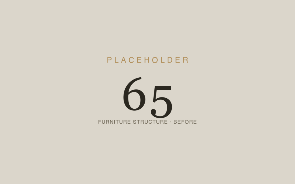 Furniture Structure & Failed Joinery — Before